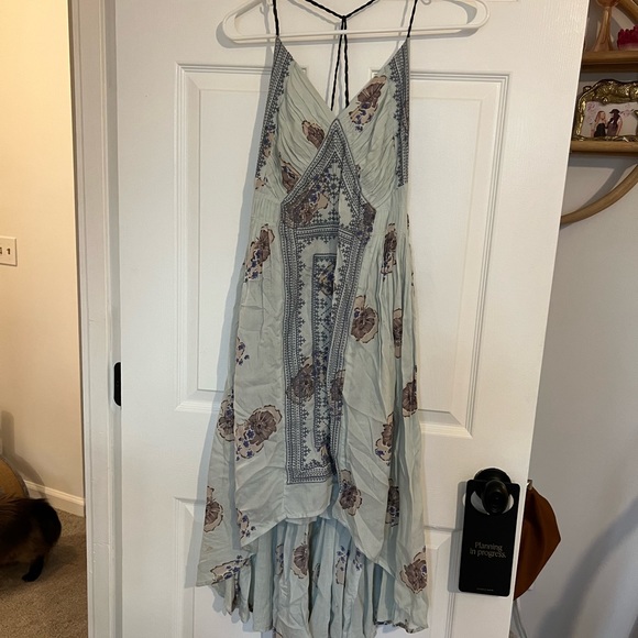 Free People Hi-Low Backless Midi Dress - Picture 2 of 7